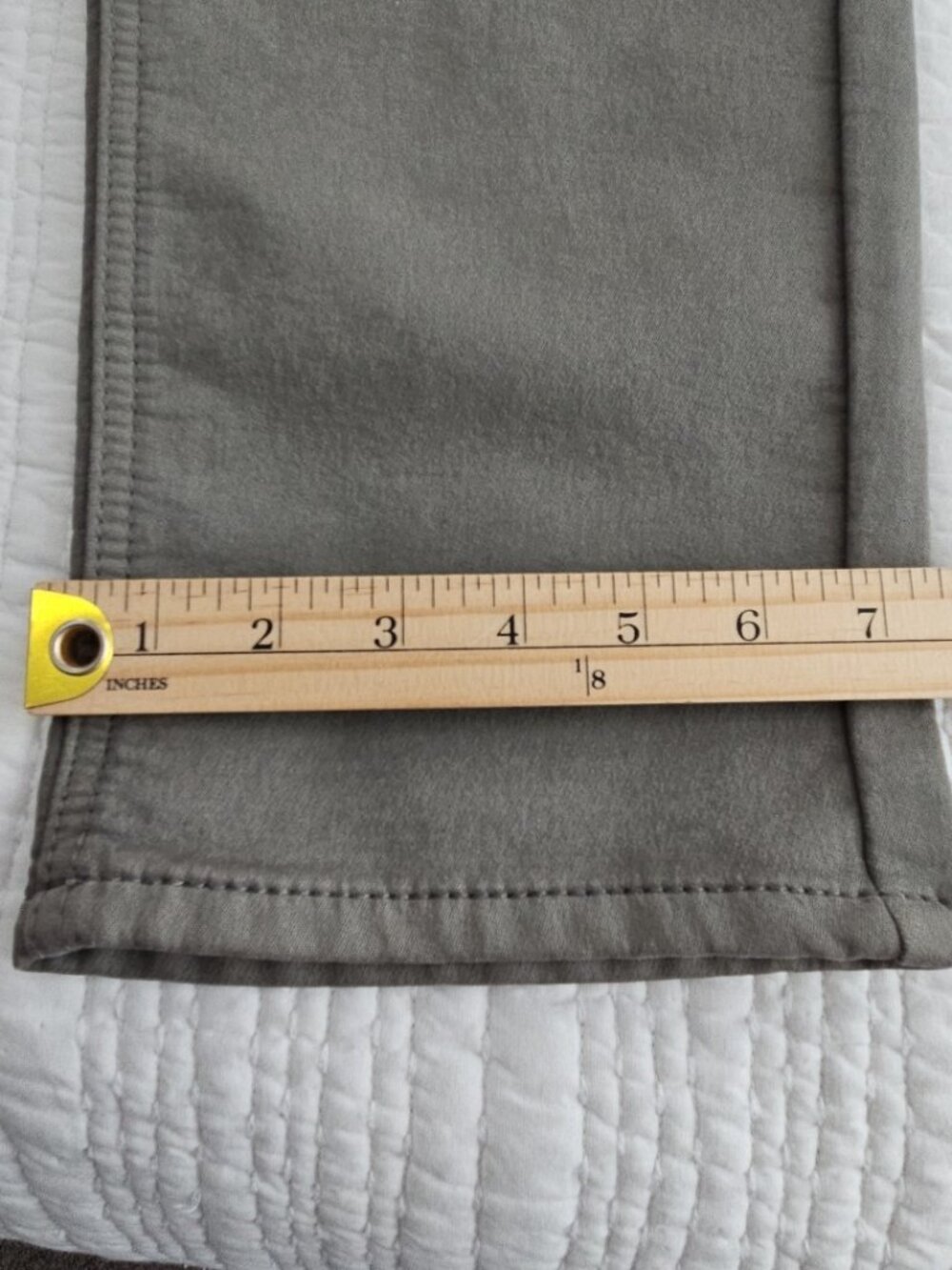 Vintage Genes Black Jeans Men's 36x30 Gray French Terry Denim Stretch NWT NEW - Picture 14 of 16